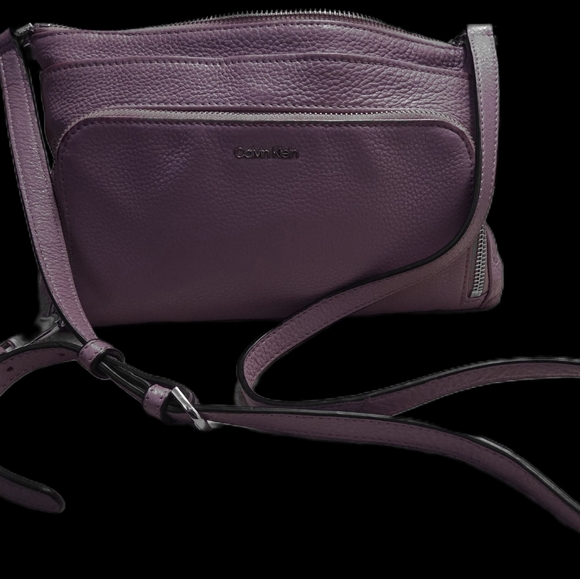 Calvin Klein Handbags - Calvin Klein Lavender Crossbody Bag